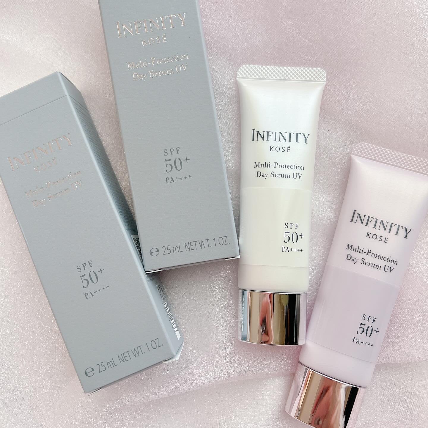 マルチプロテクション デイセラム UV 01 ナチュラル/インフィニティ/日焼け止めクリームを使ったクチコミ（2枚目）