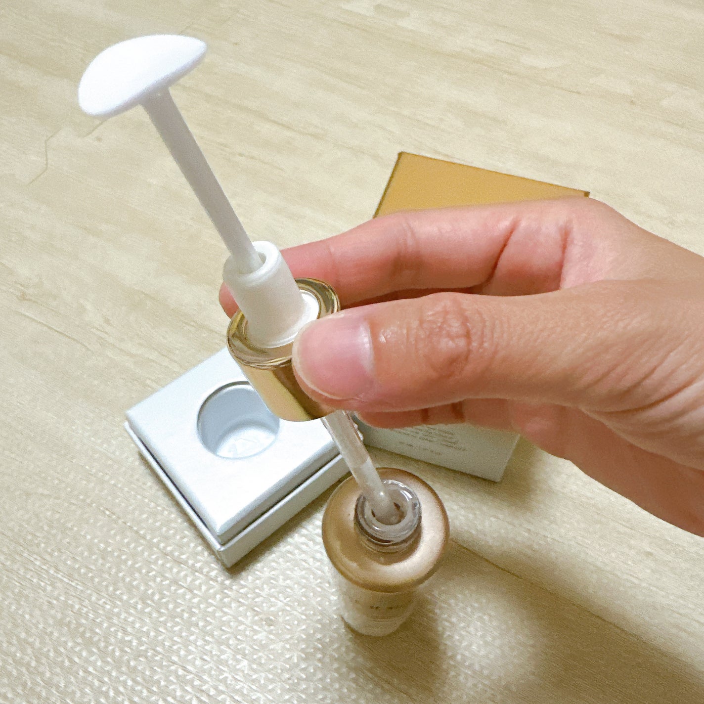 デュアル エフェクト アンプル/REJURAN COSMETICS/美容液を使ったクチコミ(4枚目)