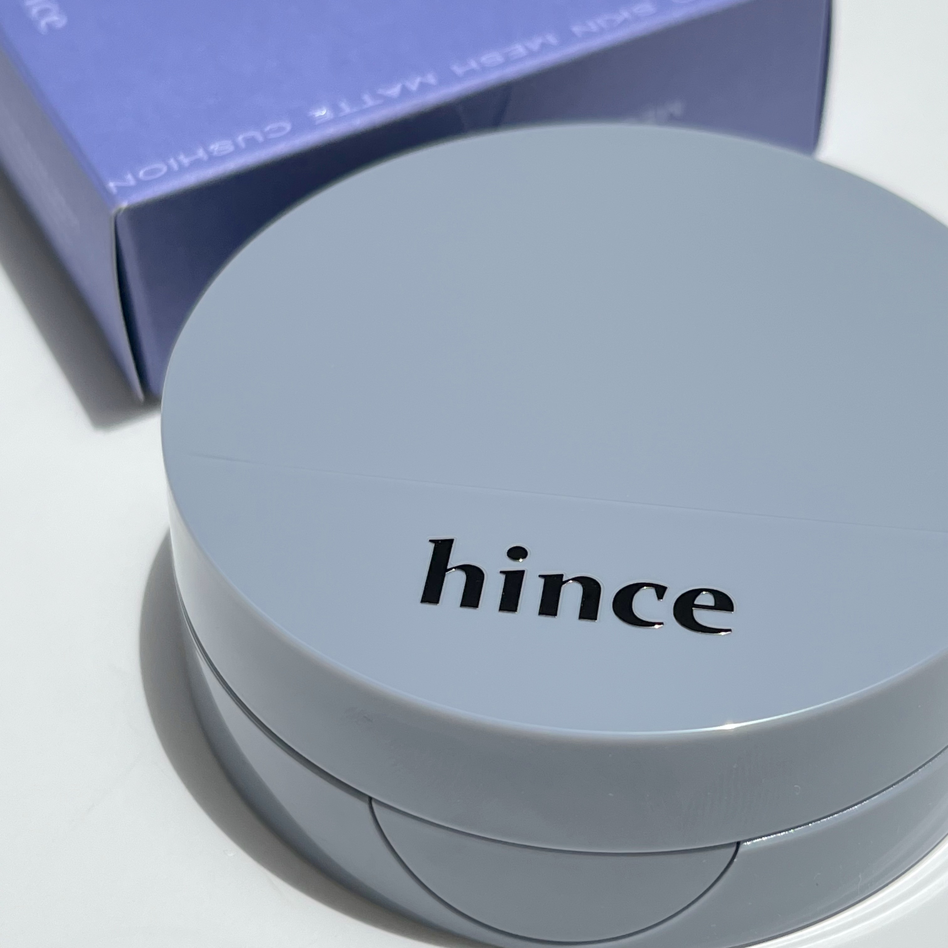 セカンドスキンメッシュマットクッション 21 アイボリー/hince/クッションファンデーションを使ったクチコミ（1枚目）