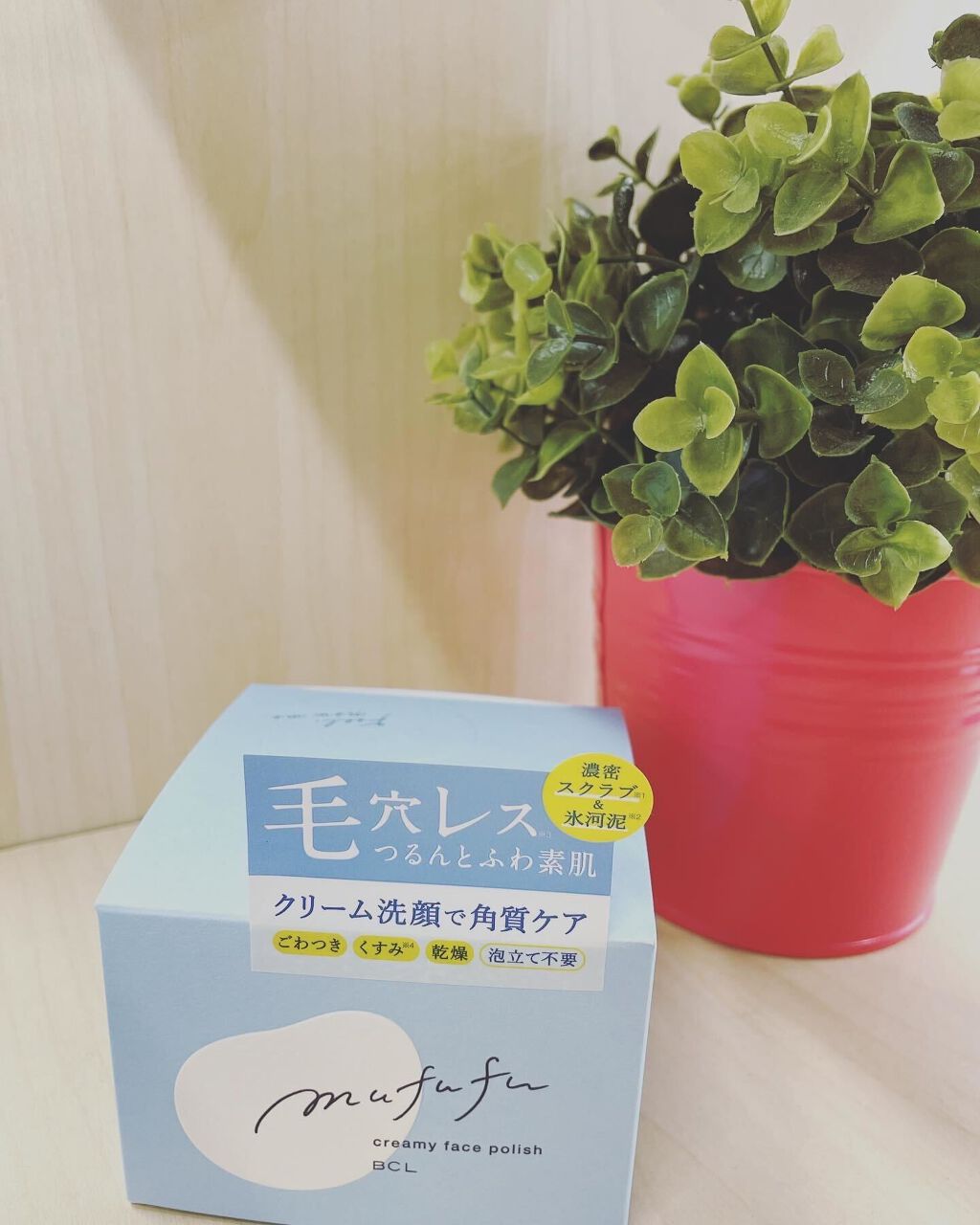 あひる on LIPS 「ムフフ クリーミーフェイスポリッシュのご紹介です🧸▷商品特..」(1枚目)