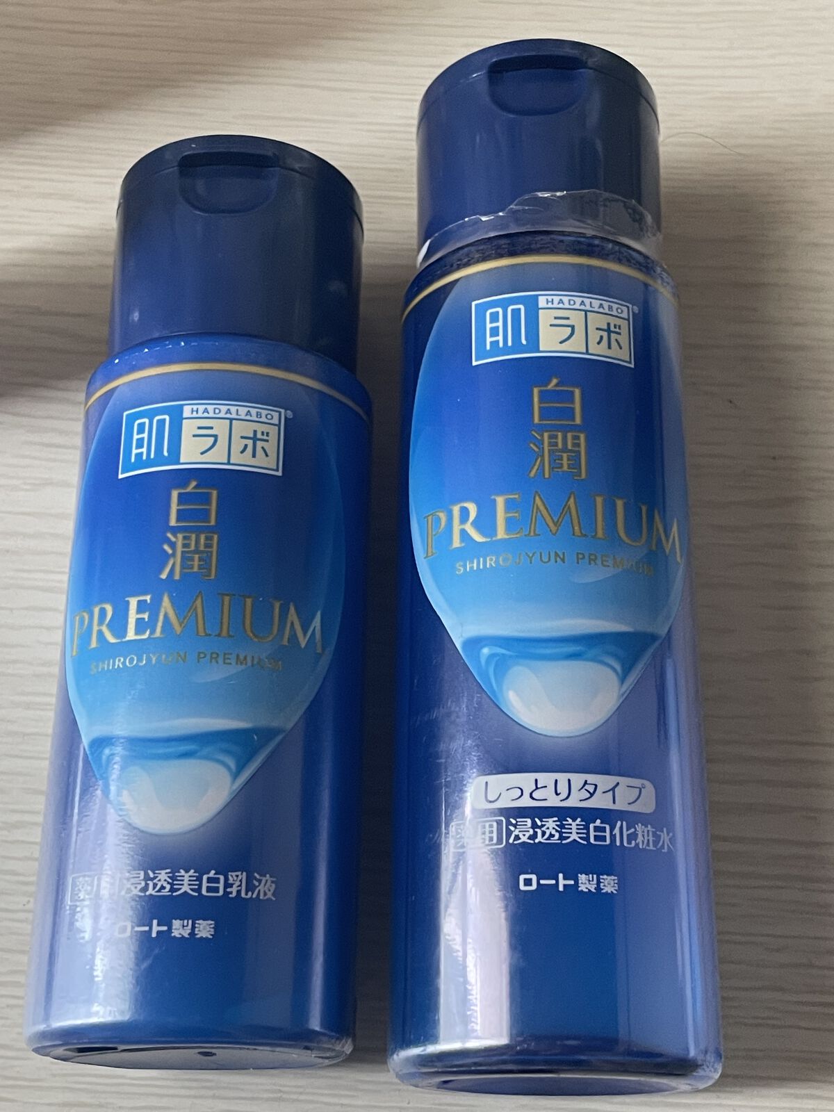 白潤プレミアム薬用浸透美白化粧水/肌ラボ/化粧水を使ったクチコミ（1枚目）