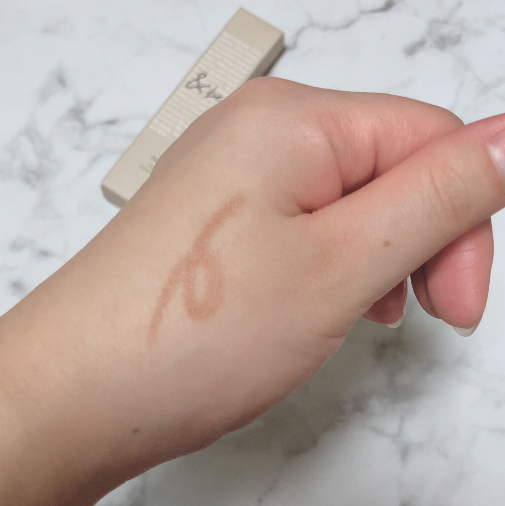 &be コントゥアペン/＆be/シェーディングを使ったクチコミ（2枚目）