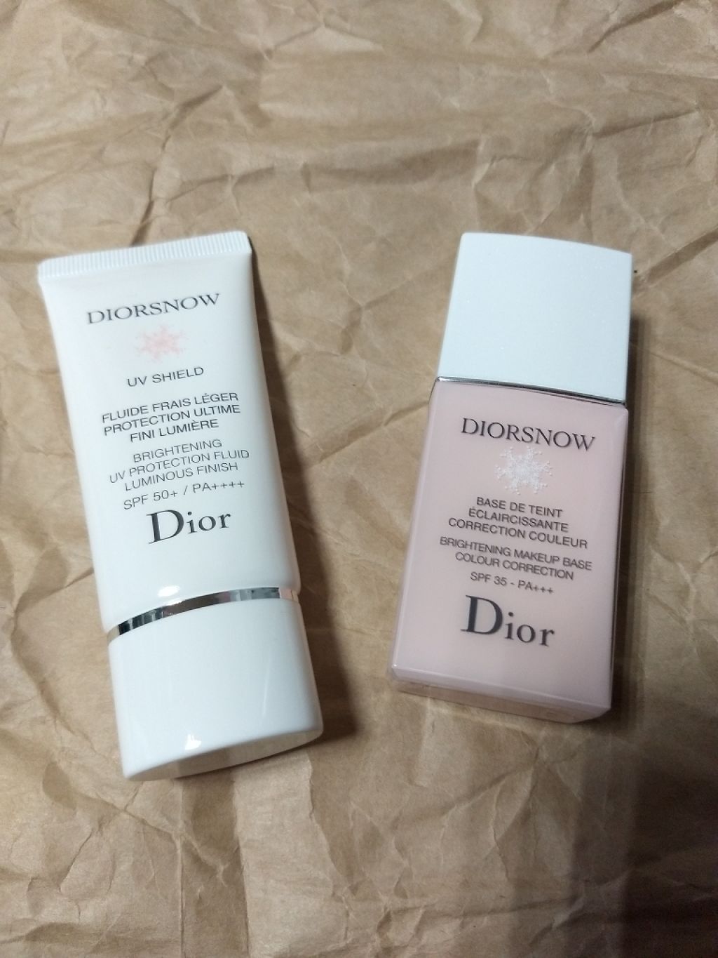 スノー ブライトニング UVプロテクション 50＋/Dior/日焼け止め・UVケアを使ったクチコミ（3枚目）