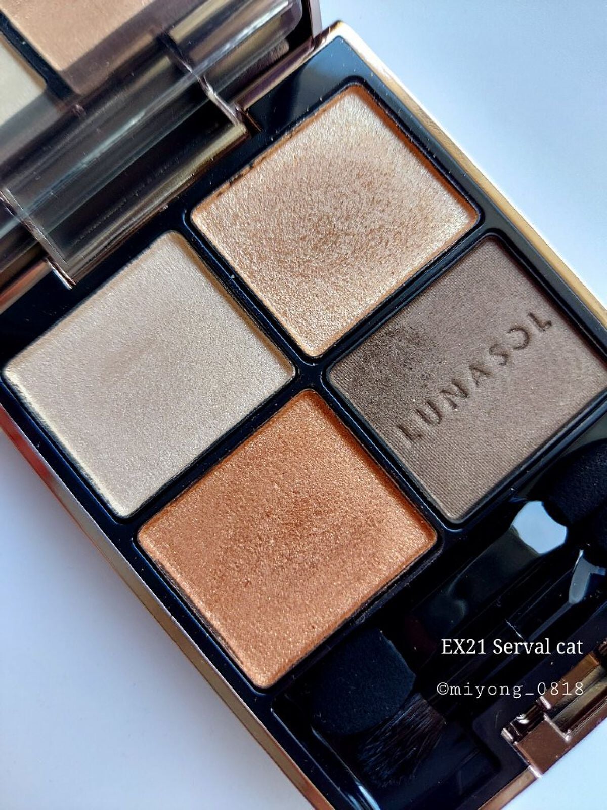 アイカラーレーション/LUNASOL/アイシャドウパレットを使ったクチコミ(6枚目)