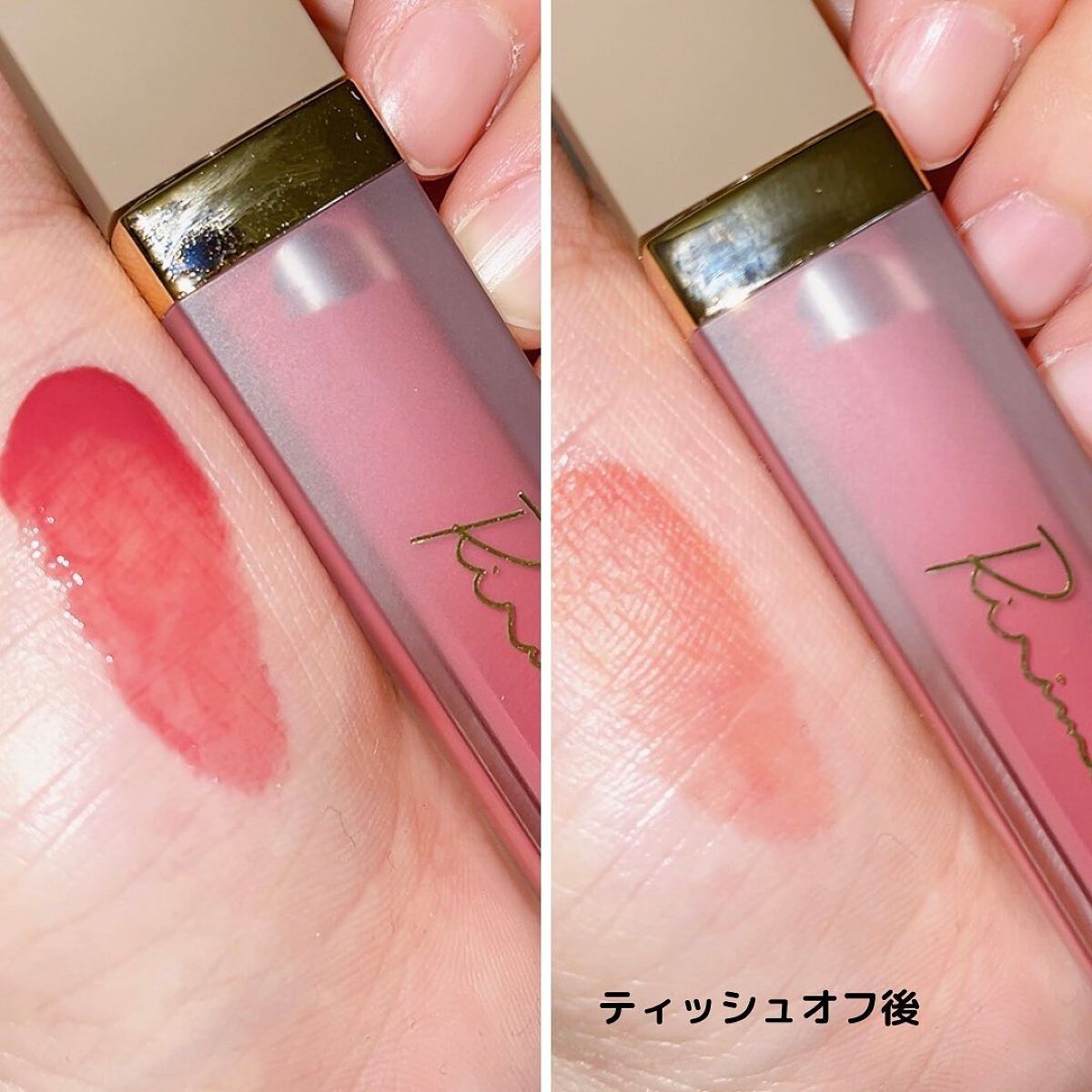 ミューテッドシアーティント/Ririmew/リップティントを使ったクチコミ（3枚目）