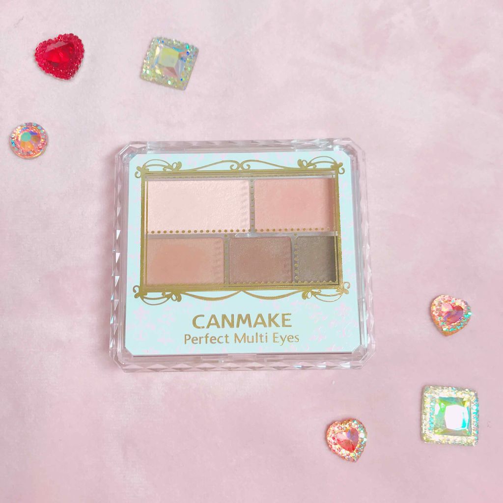 パーフェクトマルチアイズ/キャンメイク/アイシャドウパレットを使ったクチコミ(1枚目)