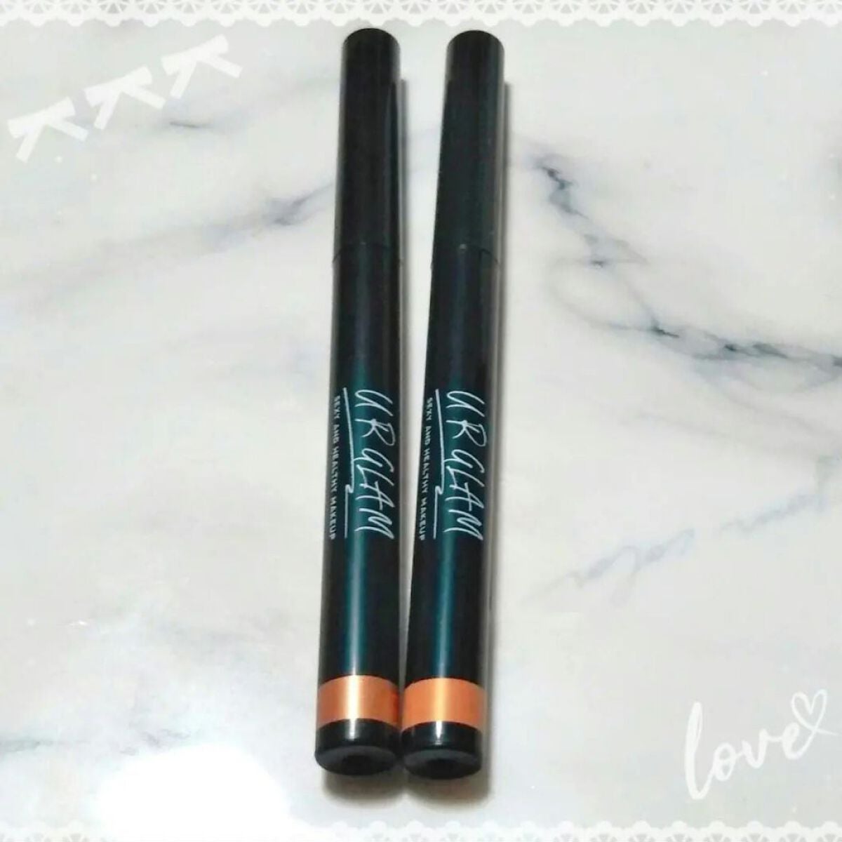 SLIM EYESHADOW STICK/U R GLAM/スティックアイシャドウを使ったクチコミ(1枚目)