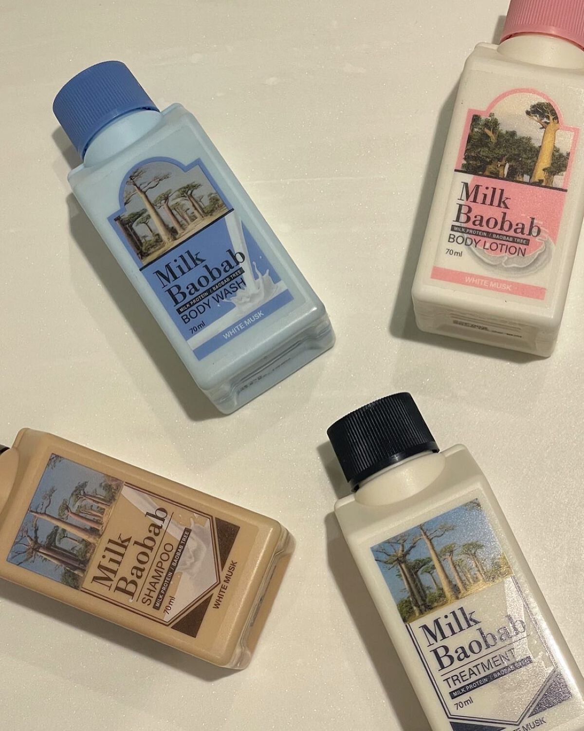 ミルクバオバブ パフュームボディウォッシュ ホワイトムスク/ミルクバオバブ/ボディソープを使ったクチコミ（1枚目）