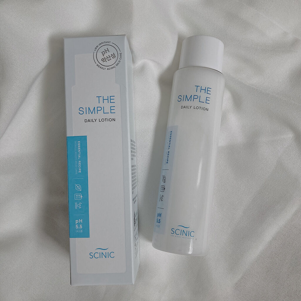 SCINIC The Simple Daily Lotion/SCINIC/乳液を使ったクチコミ（1枚目）
