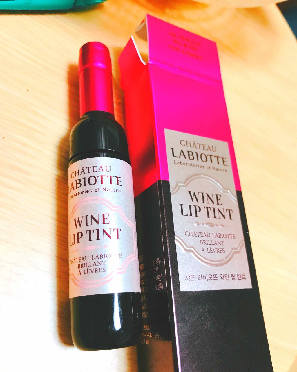 ワインリップティント/LABIOTTE/リップティントを使ったクチコミ（1枚目）