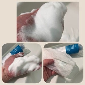 グリーンカーミングブルーレーションクリーンゲルバーム/obsero/フェイスバームを使ったクチコミ(2枚目)