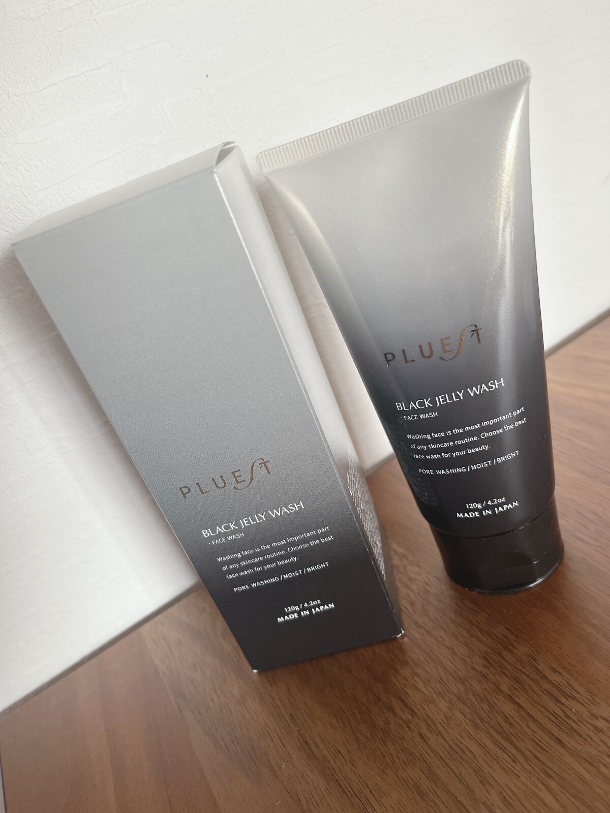 BLACK JELLY WASH（ブラックジェリーウォッシュ）/PLUEST/その他洗顔料を使ったクチコミ（1枚目）