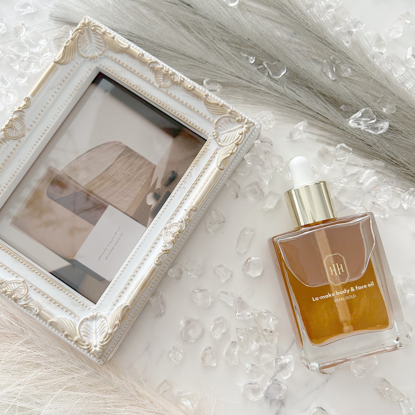 ラ・メイク ボディ&フェイスオイル/H×H/ボディオイルを使ったクチコミ(1枚目)