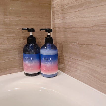 カームナイトリペアシャンプー/トリートメント/YOLU/市販シャンプーを使ったクチコミ(4枚目)