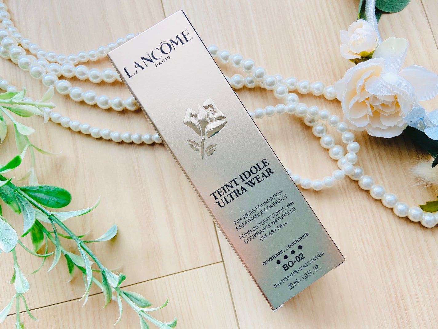 タンイドル ウルトラ ウェア リキッド/LANCOME/リキッドファンデーションを使ったクチコミ(2枚目)