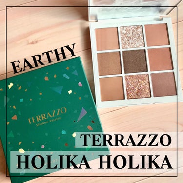 TERRAZZO Shadow palette/HOLIKA HOLIKA/アイシャドウパレットを使ったクチコミ（1枚目）