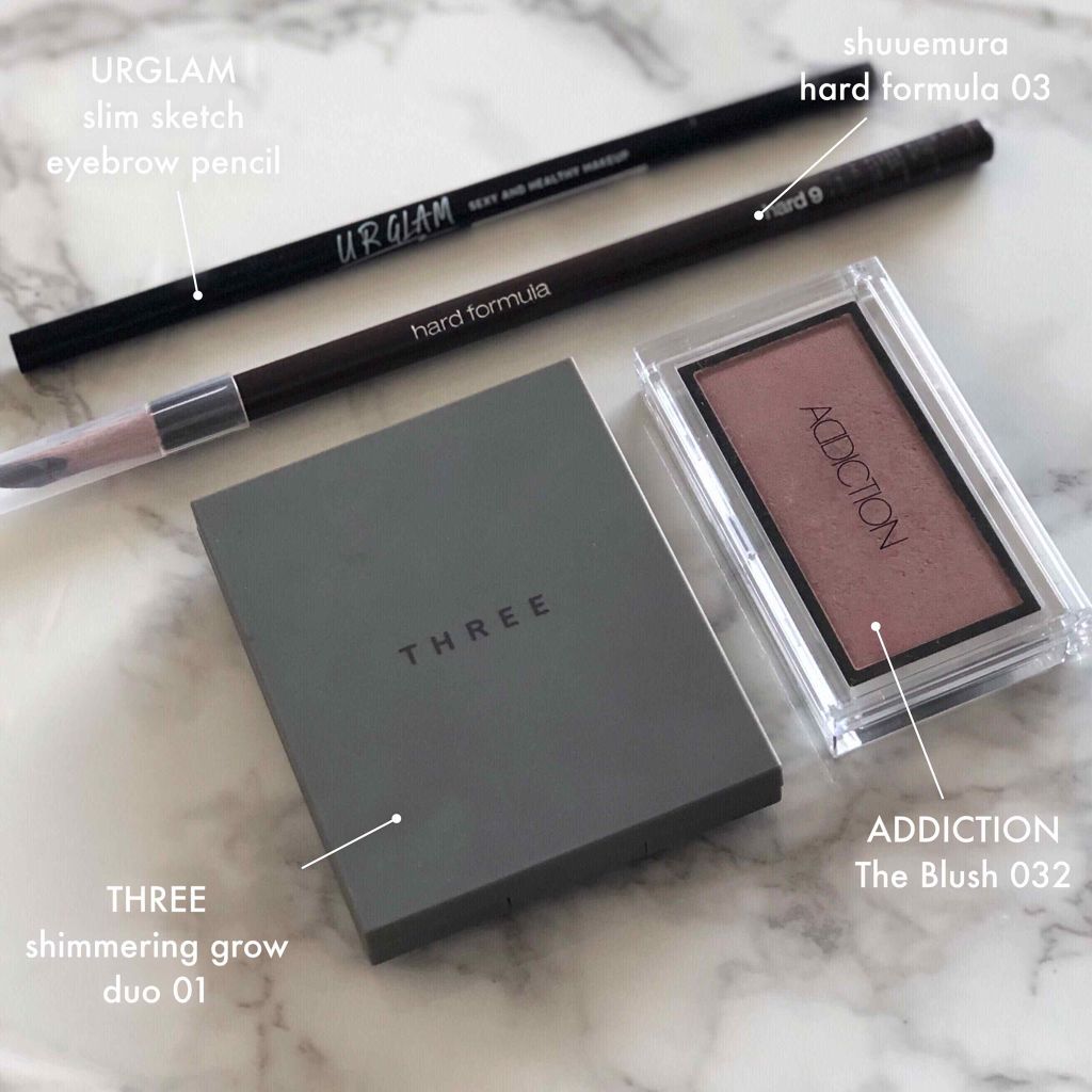 ハード フォーミュラ ハード 9 バーガンディー/shu uemura/アイブロウペンシルを使ったクチコミ（2枚目）