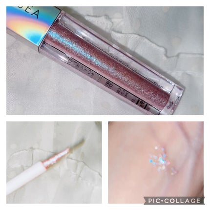 ダイヤモンドシリーズ 星空リキッドアイシャドウ/ZEESEA/リキッドアイシャドウを使ったクチコミ(3枚目)