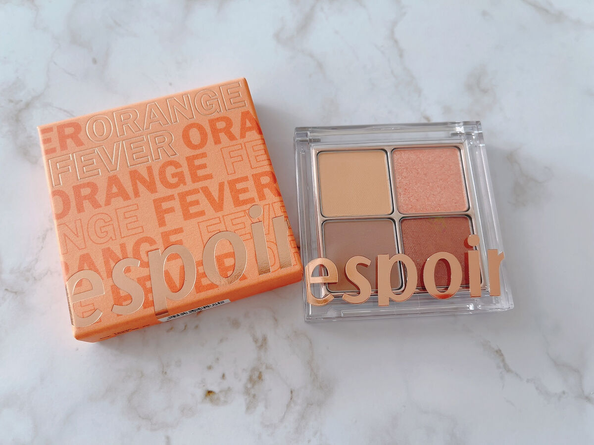 リアルアイハンディパレット オレンジフィーバー/espoir/アイシャドウパレットを使ったクチコミ（1枚目）