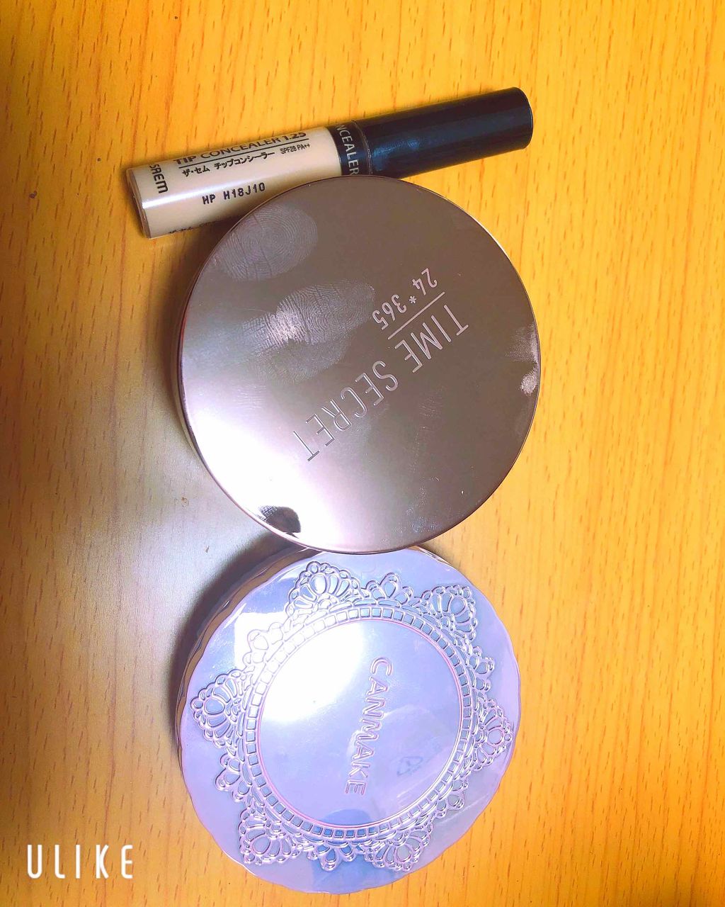 トランスペアレントフィニッシュパウダー/キャンメイク/プレストパウダーを使ったクチコミ（1枚目）