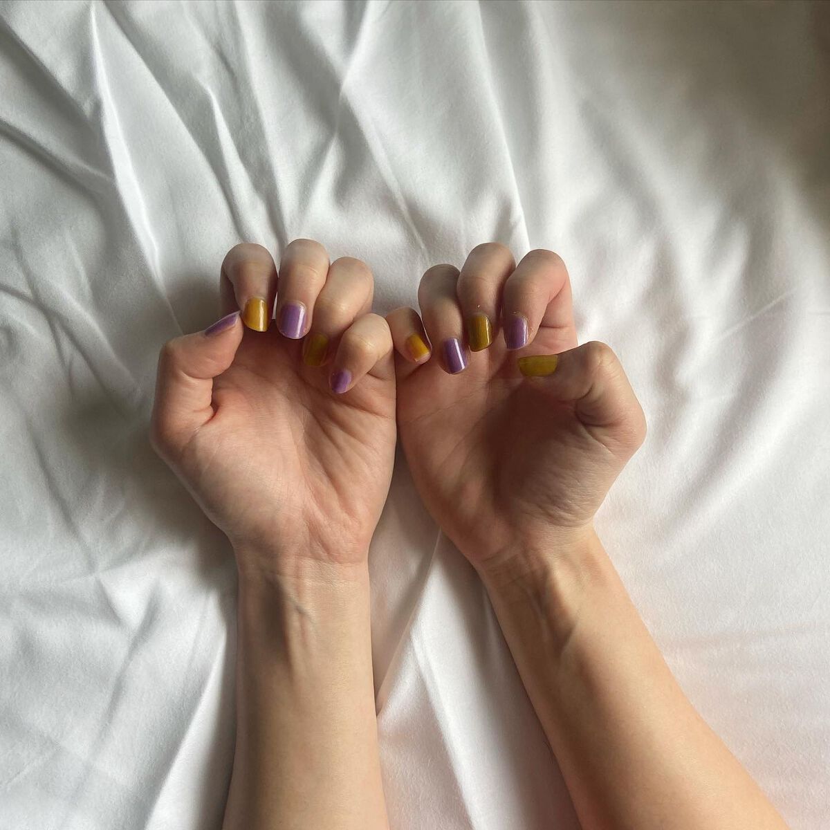 gene TOKYO ネイル マスタードイエロー/DAISO/マニキュアを使ったクチコミ（1枚目）