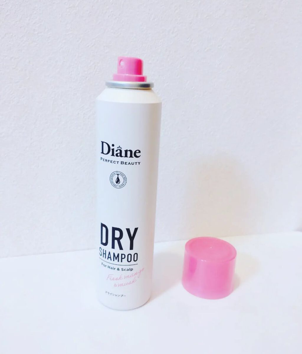 パーフェクトビューティー ドライシャンプー フレッシュマンゴー＆ムスクの香り 95g/ダイアン/ドライシャンプーを使ったクチコミ（1枚目）