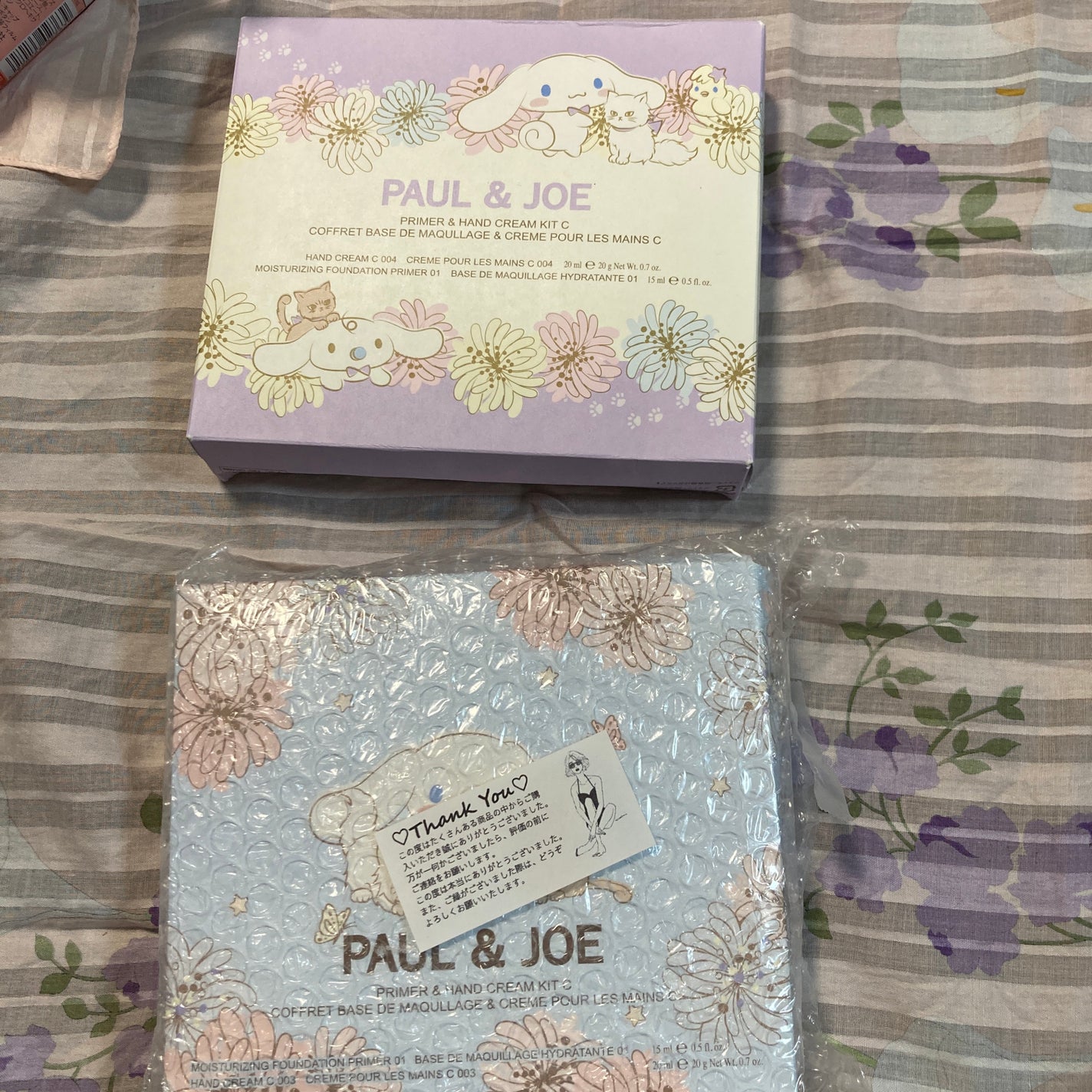 プライマー&ハンドクリーム キット C/PAUL & JOE BEAUTE/その他キットセットを使ったクチコミ(1枚目)