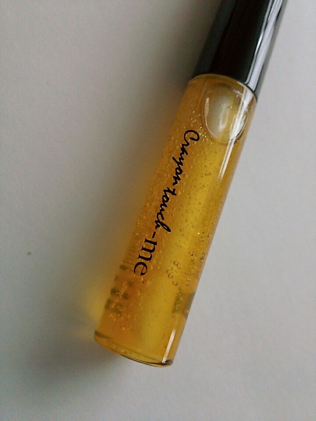 リップモイストオイル メロウオレンジ/crayontouch-me/リップオイルを使ったクチコミ（3枚目）