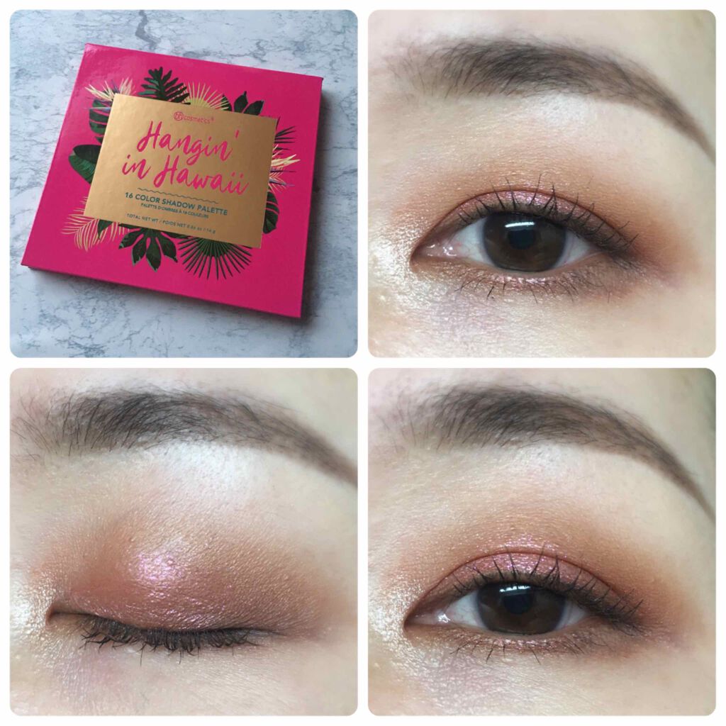 16 Color Eyeshadow Palette, Hanging Hangin' In Hawaii/bh cosmetics/アイシャドウパレットを使ったクチコミ(5枚目)