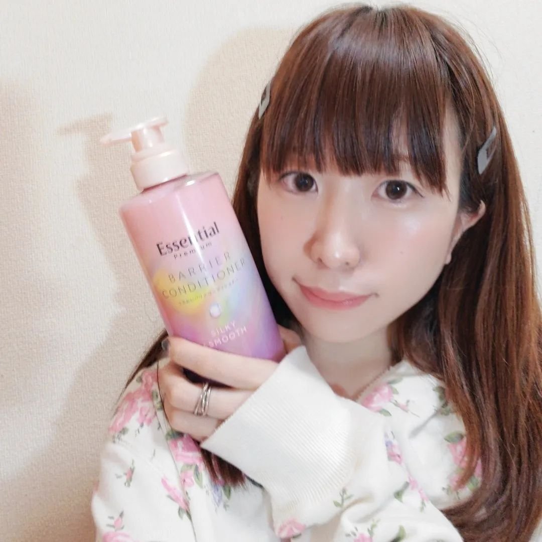 エッセンシャルプレミアム バリアシャンプー・コンディショナー シルキー＆スムース/エッセンシャル/市販シャンプーを使ったクチコミ（3枚目）