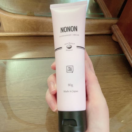 梅花リラ on LIPS 「NONONハンド&ボディクリーム80gチューブタイプジェルとク..」(1枚目)
