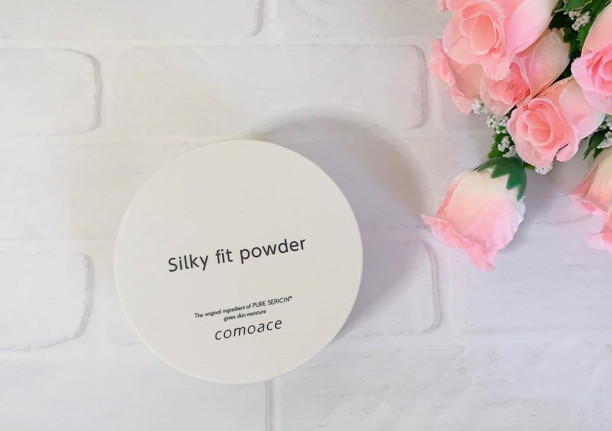 シルキーフィットパウダー /コモエース/ルースパウダーを使ったクチコミ（2枚目）