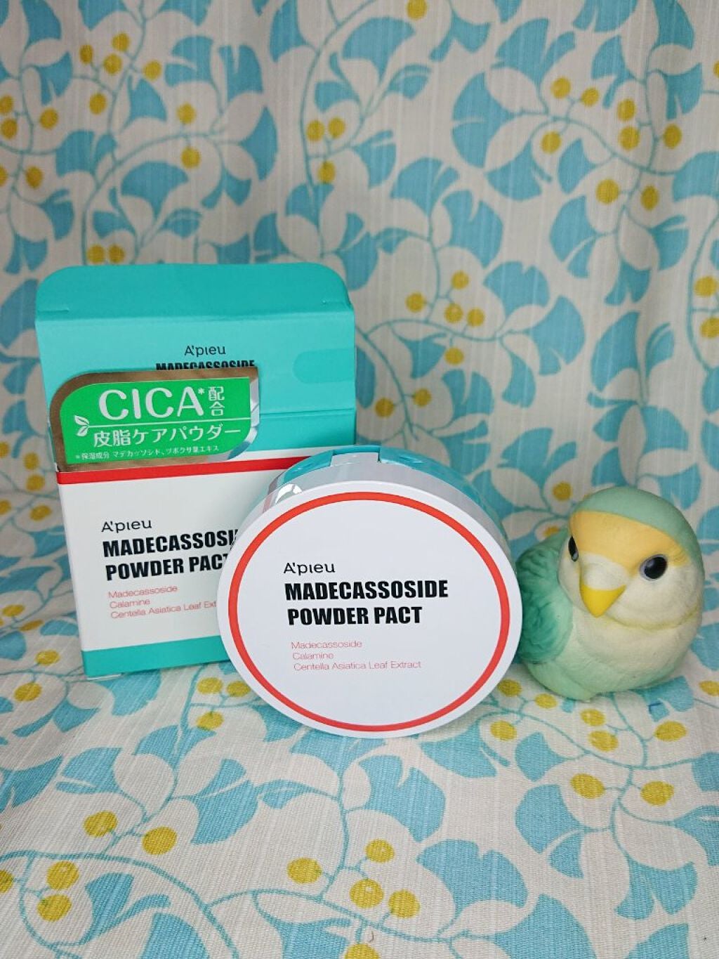 マデカソ パウダーパクト/A’pieu/プレストパウダーを使ったクチコミ(3枚目)