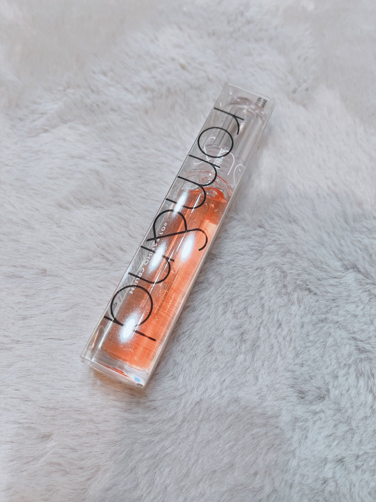 グラスティングウォーターグロス/rom&nd/リップグロスを使ったクチコミ(1枚目)