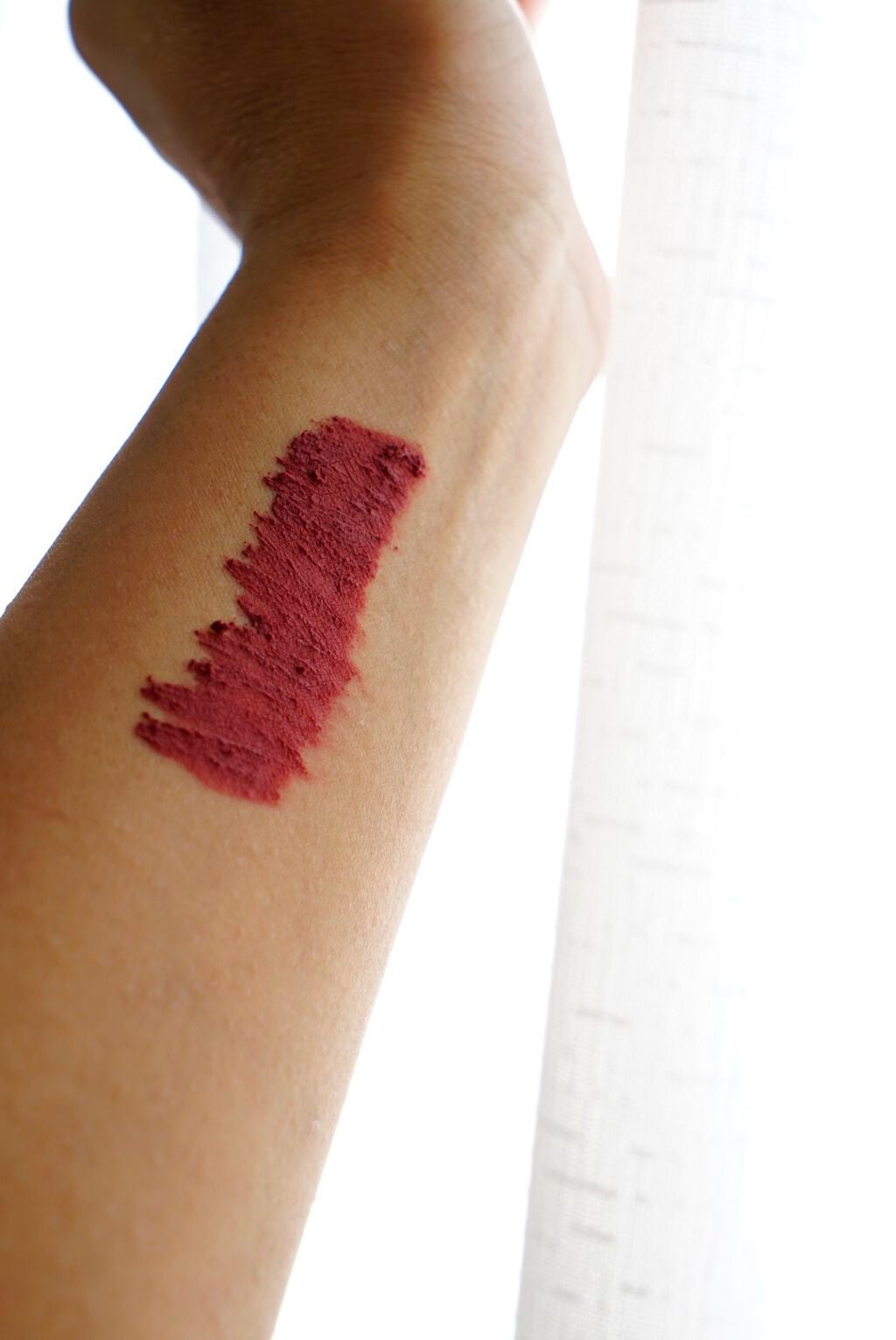 スーパーマットリップ&チークマッド/INTO U/口紅を使ったクチコミ(5枚目)