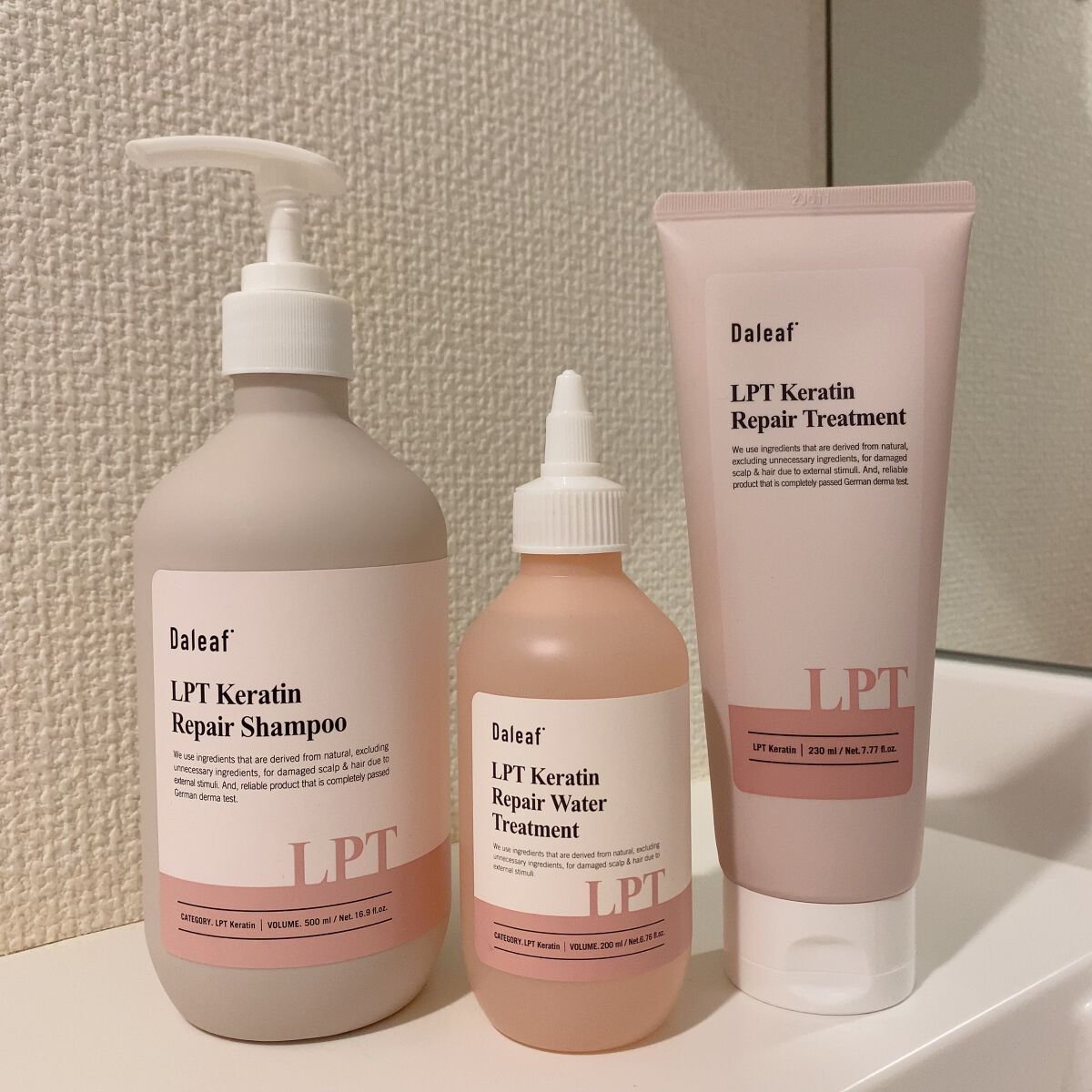 LPTケラチンリペアトリートメント/Daleaf/洗い流すヘアトリートメントを使ったクチコミ(5枚目)