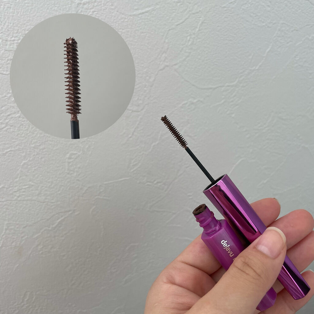 「塗るつけまつげ」自まつげ際立てタイプ/デジャヴュ/マスカラを使ったクチコミ（2枚目）