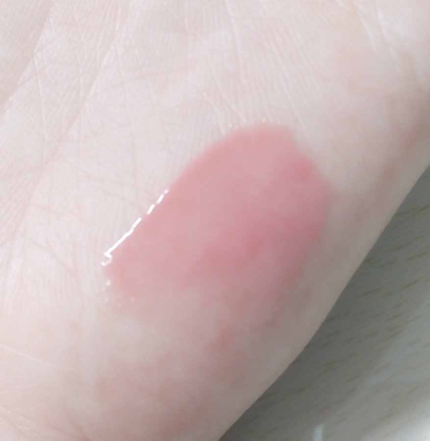 グラスティングカラーグロス/rom&nd/リップグロスを使ったクチコミ（2枚目）