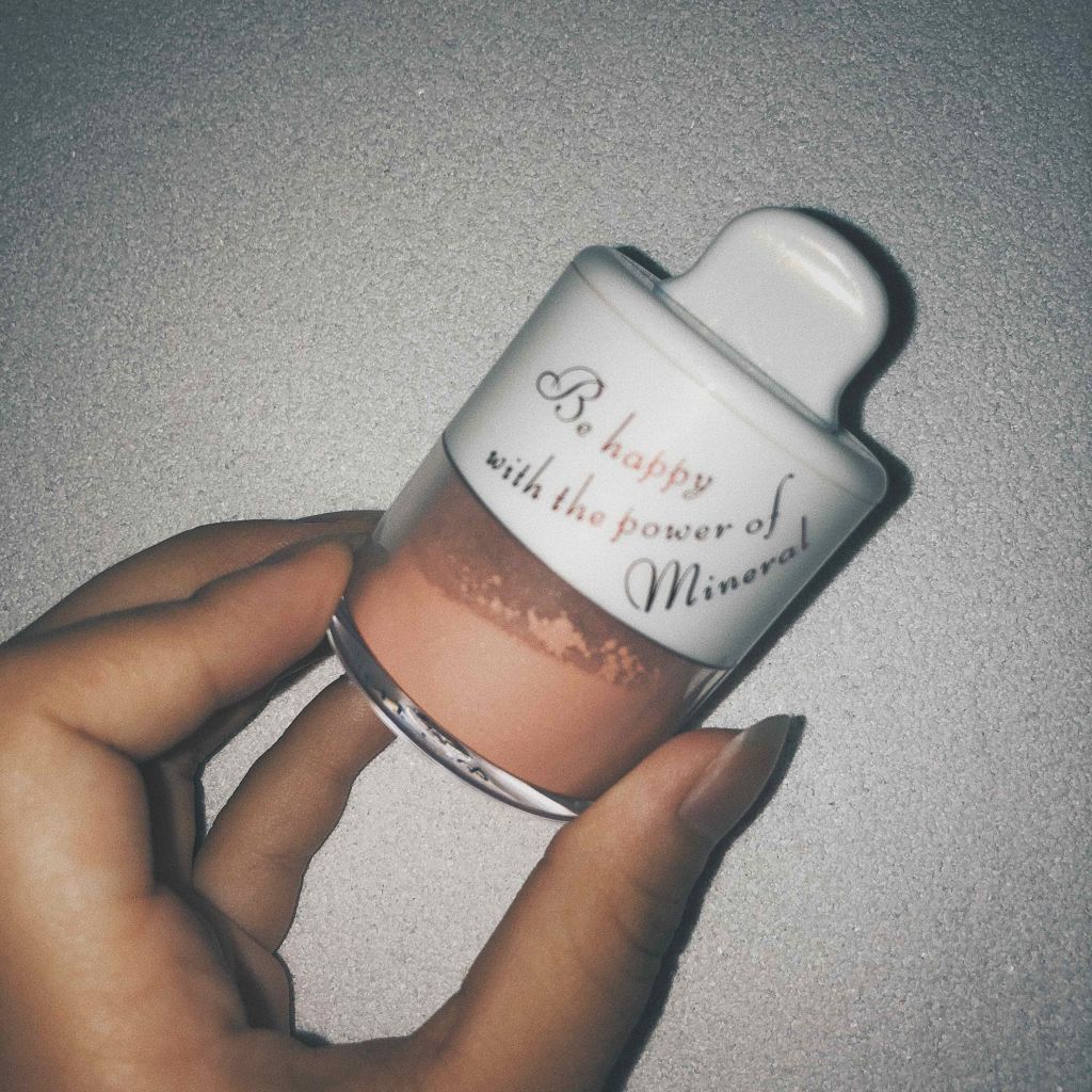 ミネラルパフチーク/インテグレート/パウダーチークを使ったクチコミ(1枚目)