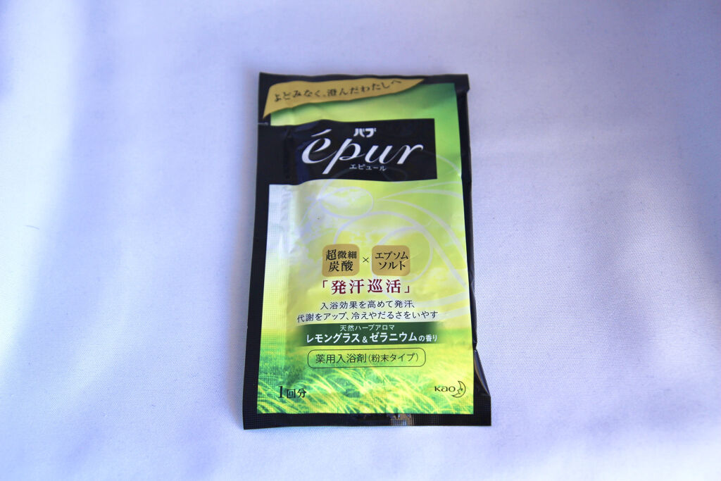 エピュール レモングラス＆ゼラニウムの香り/バブ/炭酸系入浴剤を使ったクチコミ（1枚目）