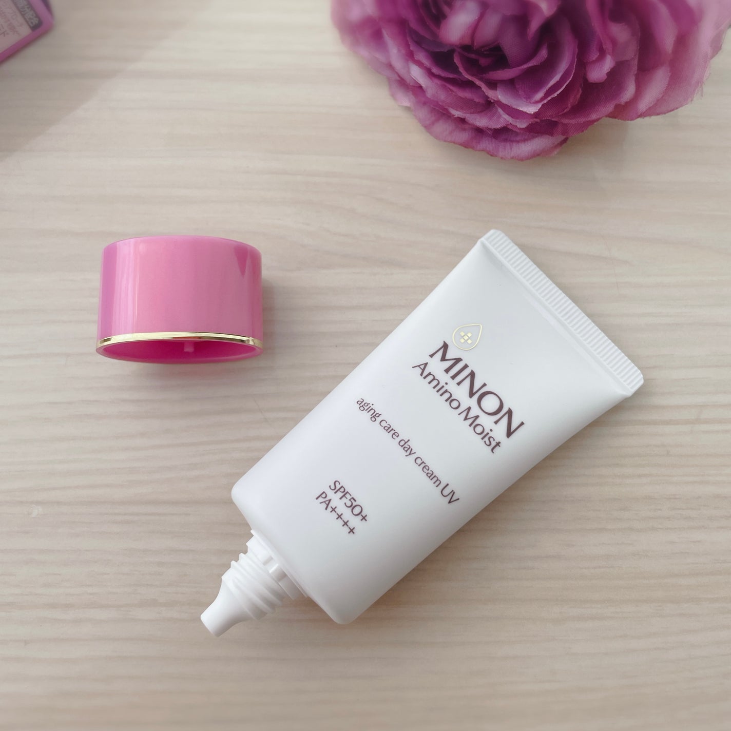 ミノン アミノモイスト エイジングケア デイクリームUV/ミノン/日焼け止めクリームを使ったクチコミ(2枚目)