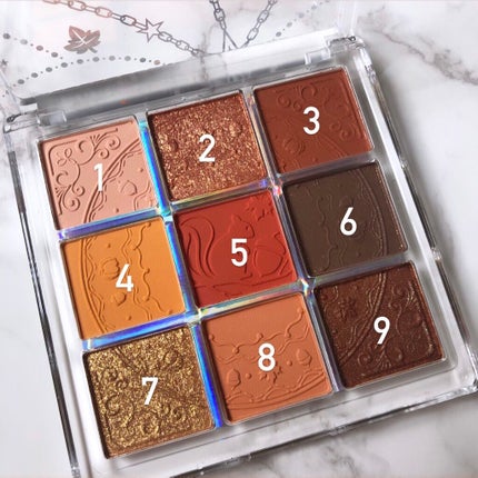 クォーツ 9色アイシャドウパレット(ドリームランドアイシャドウ)/ZEESEA/アイシャドウパレットを使ったクチコミ(3枚目)