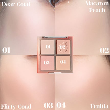 ブレンディングムードチーク/dasique/パウダーチークを使ったクチコミ(5枚目)