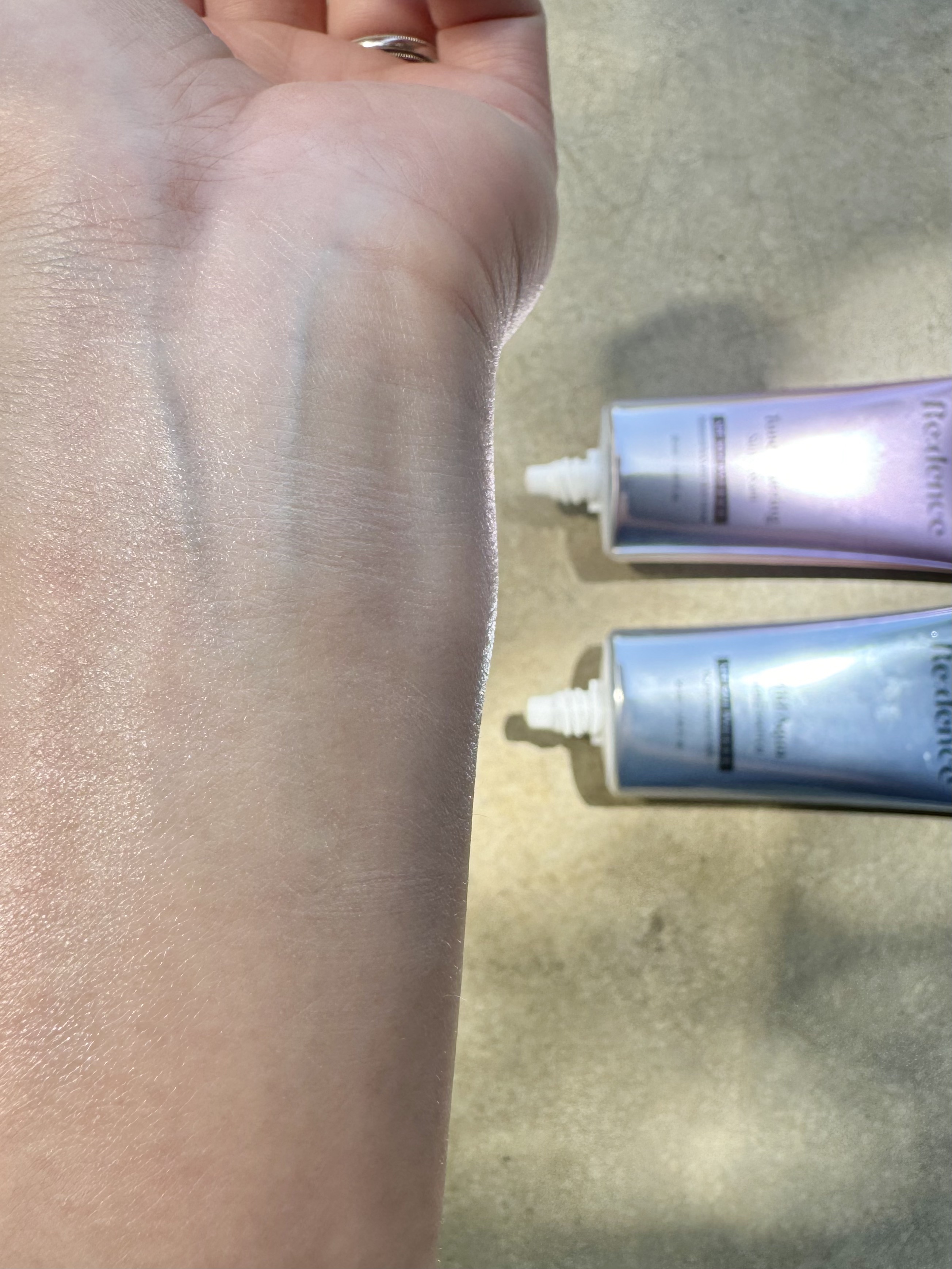 マイルドアクアUVエッセンス/redence/日焼け止めローションを使ったクチコミ（3枚目）