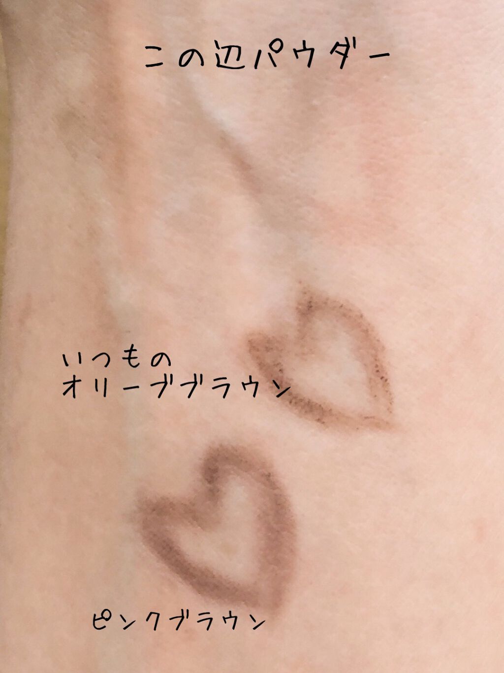 W ブロウEX N/サナ ニューボーン/パウダーアイブロウを使ったクチコミ(3枚目)