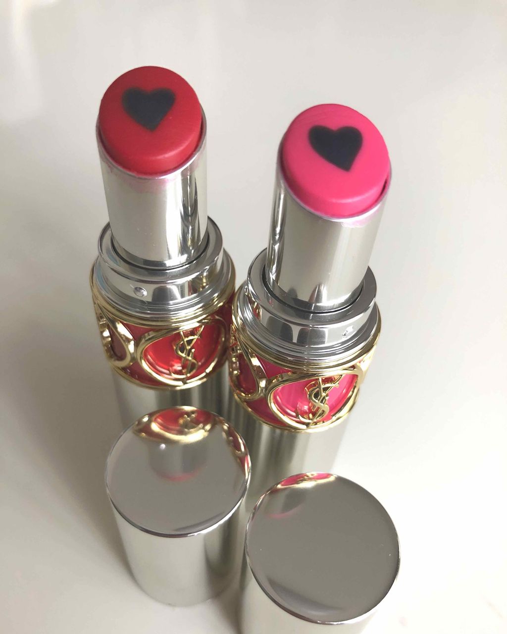 ヴォリュプテ プランプインカラー/YVES SAINT LAURENT BEAUTE/口紅を使ったクチコミ（2枚目）