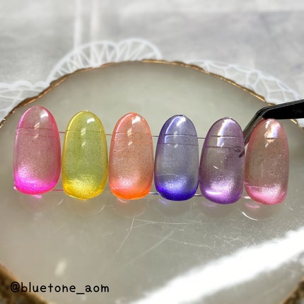 パルP マグアートジェル/parkikoi/ジェルネイルを使ったクチコミ(4枚目)