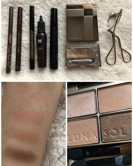 スキンモデリングアイズ/LUNASOL/アイシャドウパレットを使ったクチコミ(2枚目)