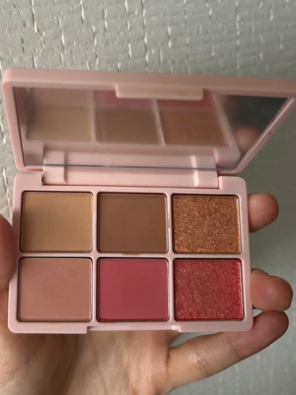 COLOR FIT EYE PALETT (SIX) /Barbie×EGLIPS /アイシャドウパレットを使ったクチコミ(2枚目)