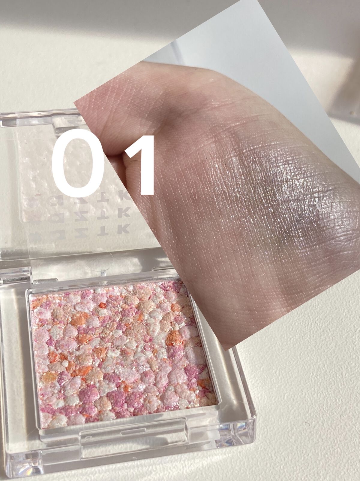 シングルアイシャドウ/aZTK/単色アイシャドウを使ったクチコミ（3枚目）